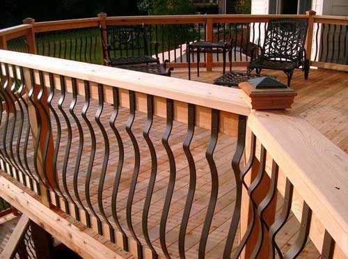 Modern Deck Railing Systems Design