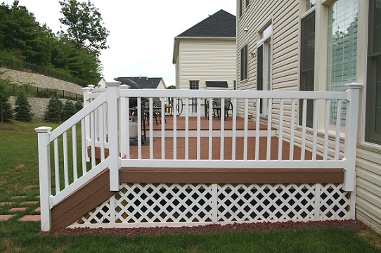 Outdoor Vinyl Porch Railings 